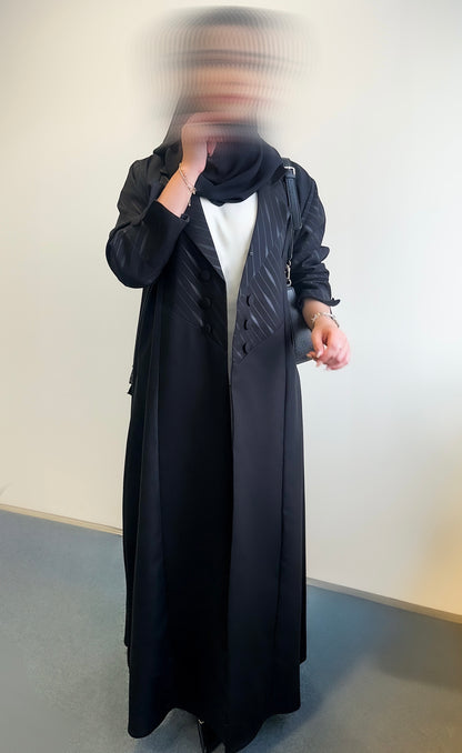 Noir Blazer Abaya