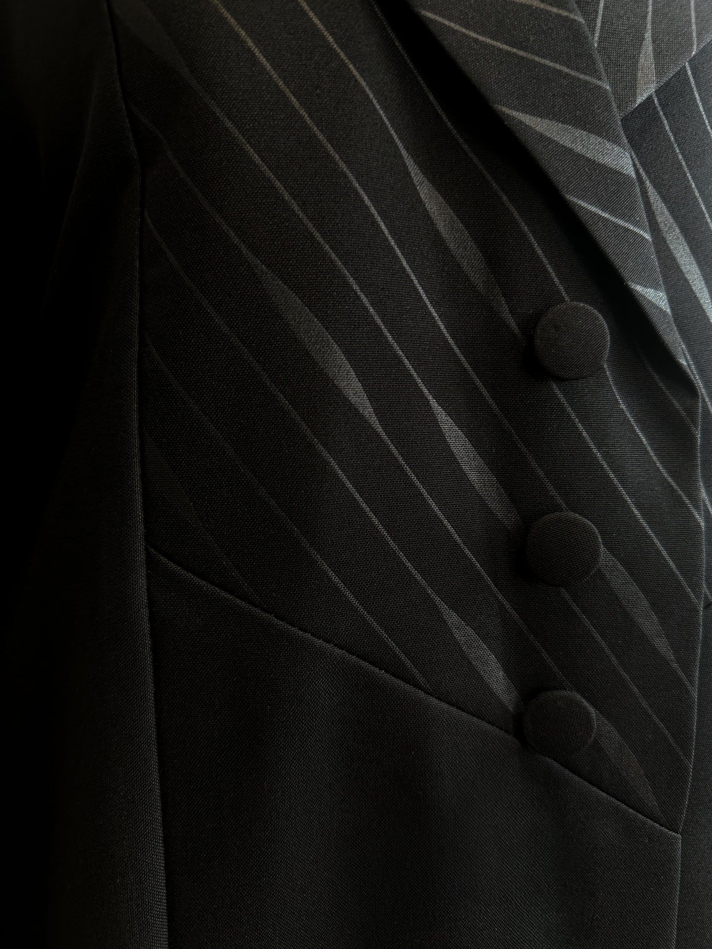 Noir Blazer Abaya
