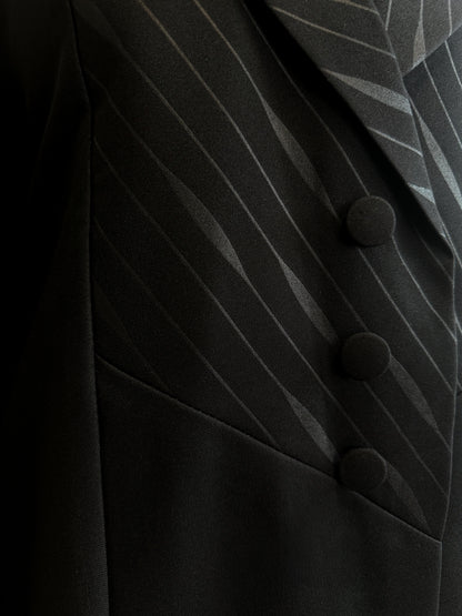 Noir Blazer Abaya